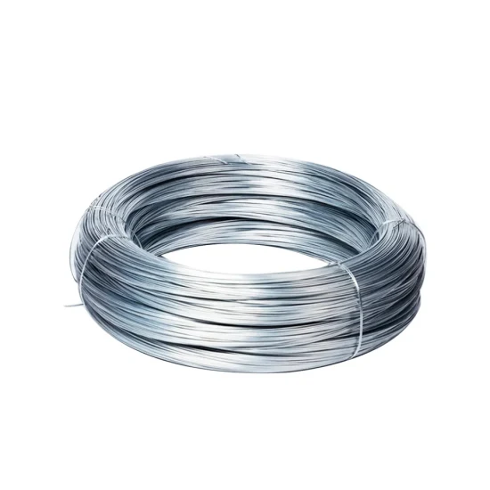 ISO CE GB ASTM JIS DIN AISI BS Fil de câble en acier galvanisé Polonais à chaud/zingage étiré en spirale 0,2 mm Gi Corde Fabrication Matériau de construction Ressort